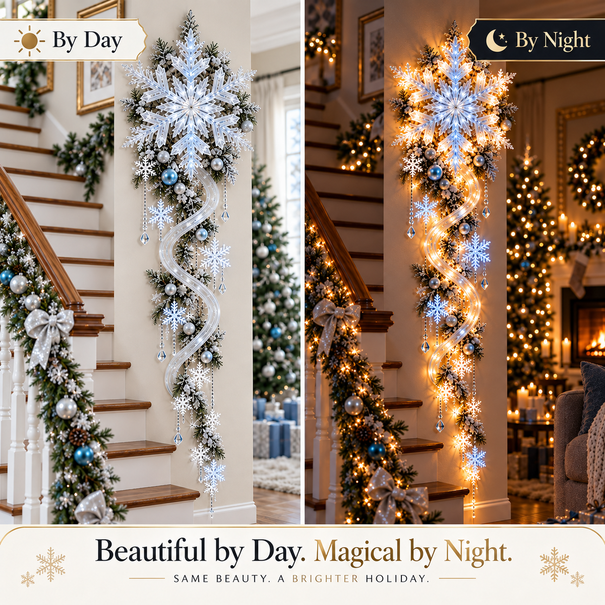 ❄️ 49% OFF — Turn That Empty Wall Into a Glowing Winter Wonderland ✨