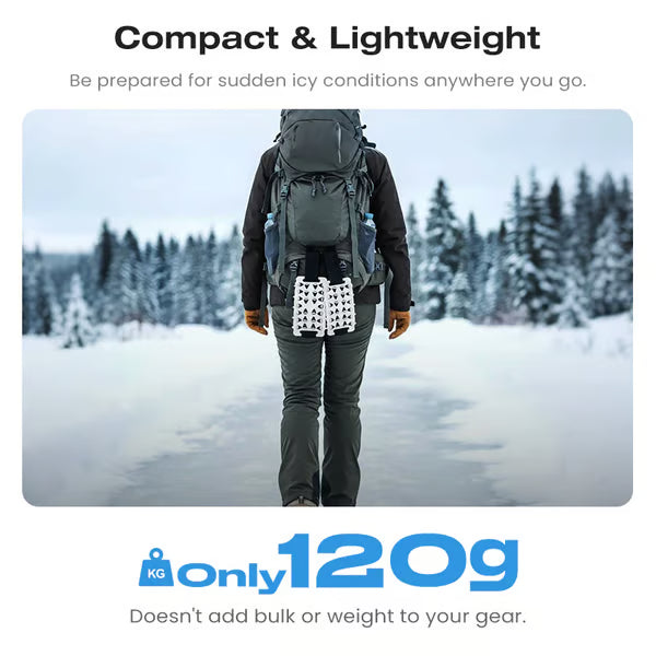 Durable Anti-Slip Ice Cleats Set for Shoes
