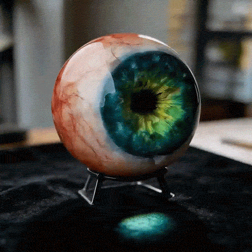 Hyper-Realistic Monster Eye Decor👁️