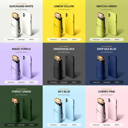 ✨ Dual-Purpose Portable Capsule Umbrella
