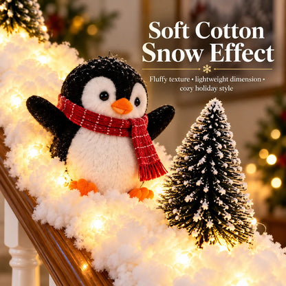 🔥Playful Penguin Snowy Stair Railing Decor