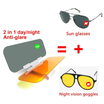 🚗Sun Visor for Car Universal Anti-Glare Polarized Visor Extender