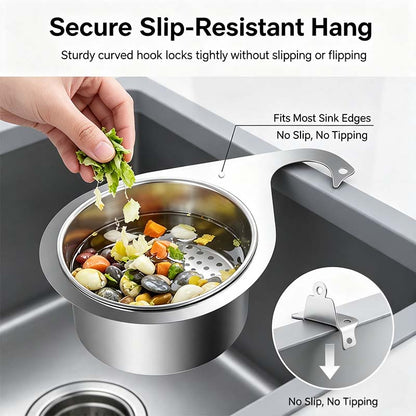 BUY 1 GET 1 FREE💧Stainless Steel Swan Sink Strainer Basket!!!🦢💧