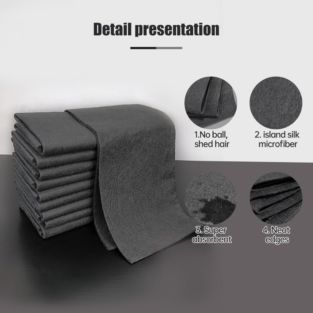 🔥10 Counts Magic Cleaning Cloth, Reuseable Thickened Streak Free Magic Cleaning Wipes