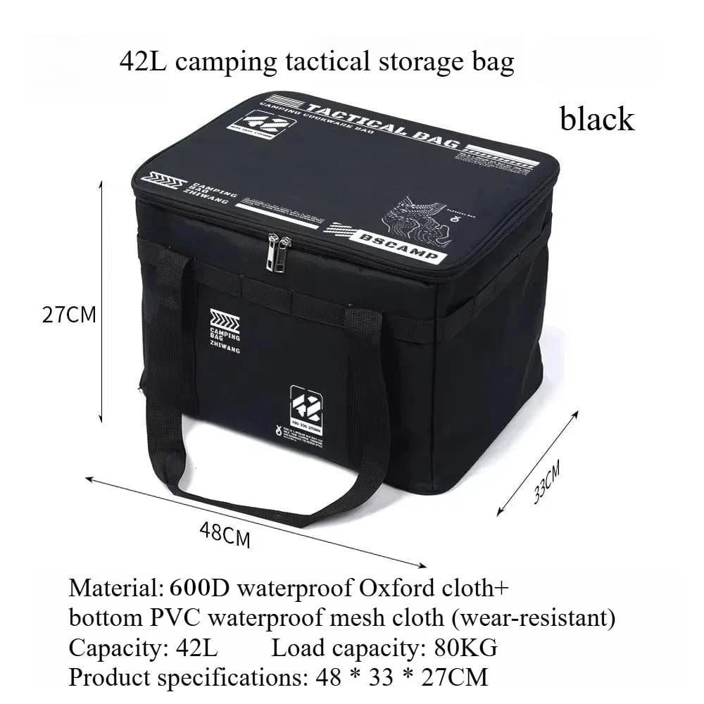 🔥Large Capacity Outdoor Folding Storage Bag Waterproof Portable Camping & Picnic Organizer