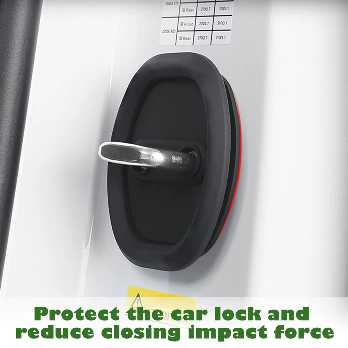 8 Counts Universal Door Latch Lock Covers - Premium Silicone