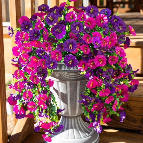 🌺 UV Resistant Hanging Artificial Morning Glory Vine 💖