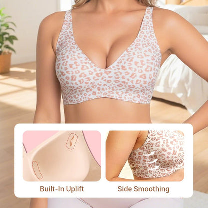 🏆Flash Sale⚡60K+ SOLD! Almost Gone💥💕Jelly Wireless Womens Comfortable Wireless Bras∣Push Up Bralettes∣Seamless Tshirts Bras∣Deep V