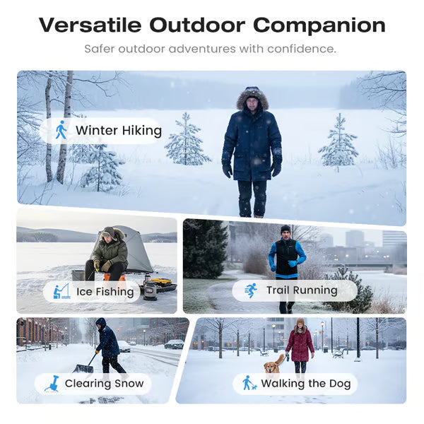 Durable Anti-Slip Ice Cleats Set for Shoes