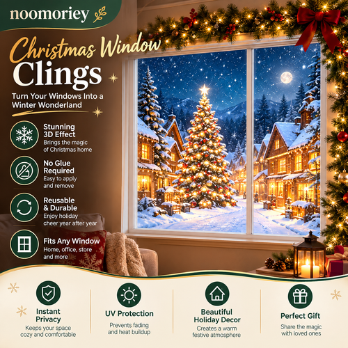 Turn Any Window into a Magical Christmas Scene! ✨🎄 Remote Virtual Holiday Decor