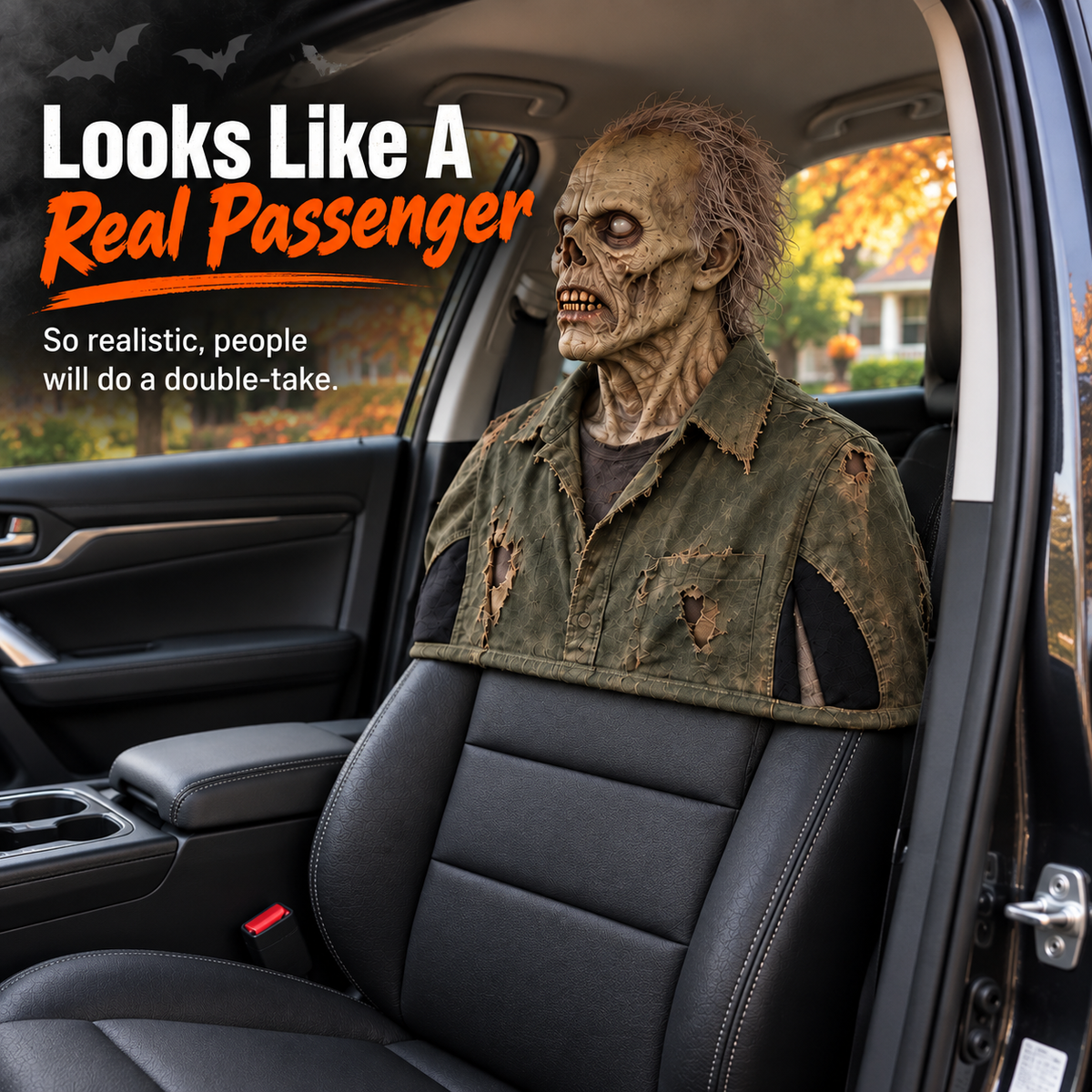 💀Rotating Head Halloween Prank Decoration！！！