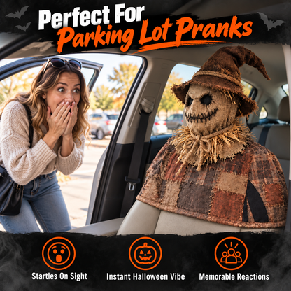 💀Rotating Head Halloween Prank Decoration！！！