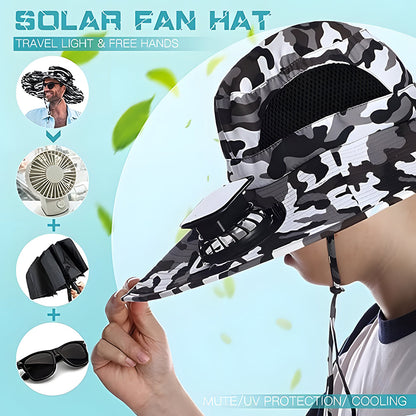 Outdoor Anti UV Wide Brim Hat