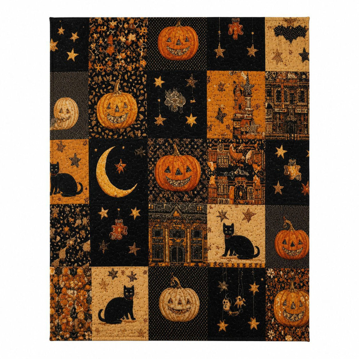 🎃 Halloween Pumpkin Ghost Blanket – Cozy Spooky Throw for Fall Movie Nights, Sofa & Bed