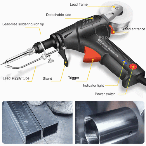 (🔥HOT SALE 49% OFF🔥) German-Precision Internally heated industrial laser welding tools