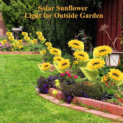 🌻🌞Solar LED Sunflower Garden Lights