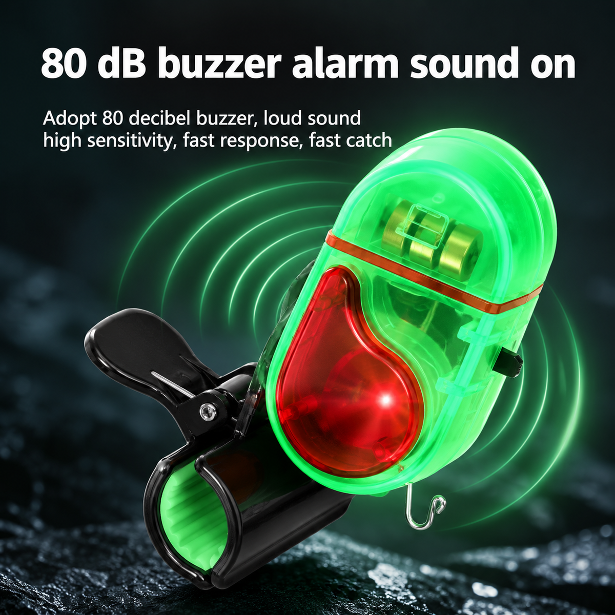 🎣Sensitive Electronic Fishing Alarms Indicator！！！