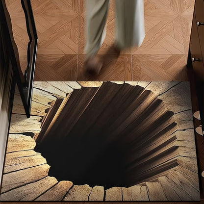 ✨Endless Abyss Illusion Doormat – Mind-Bending 3D Visual Effect