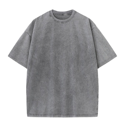 1/4 Pack Oversized T shirts for Men Gym Vintage Heavyweight T Shirts Cotton Workout Acid Wash Baggy Tees