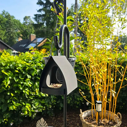 🔥BUY 2 FREE SHIPPING🐦Roofed Hanging Bird Feeder – Perfect for Your Garden