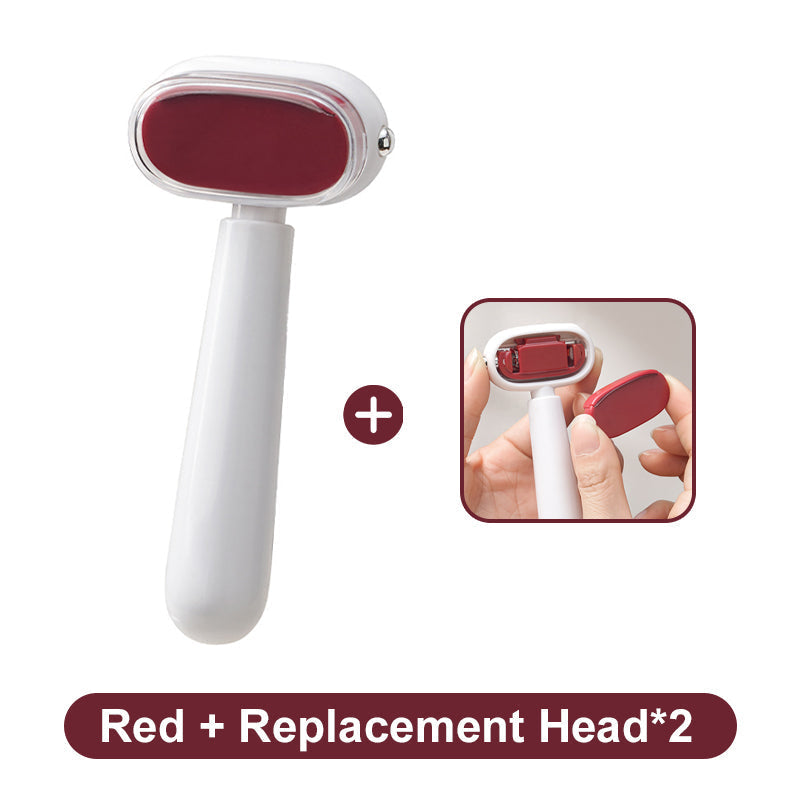 2-in-1 Foot Callus Remover – Dual-Sided Foot Scraper with Replaceable Stainless Steel Blades